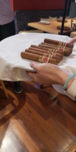 Maridaje de habanos en un restaurante de Polanco (RP)