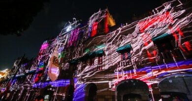 Glow México ilumina el Centro Histórico de Puebla