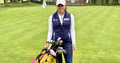 Gaby López inaugura nueva área de juego corto en el Club de Golf México