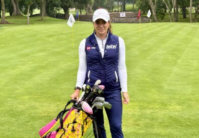 Gaby López inaugura nueva área de juego corto en el Club de Golf México