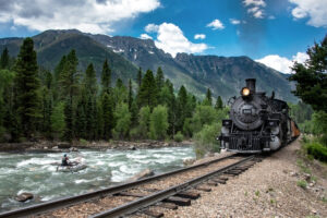 Durango Train by the River CR_ Anthony DAmato